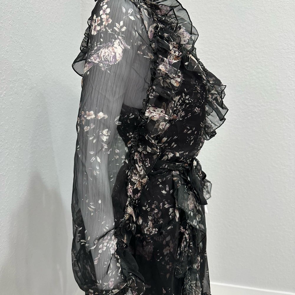 Zimmermann Feathery Maple Silk Dress size 1 small - Picture 4 of 7